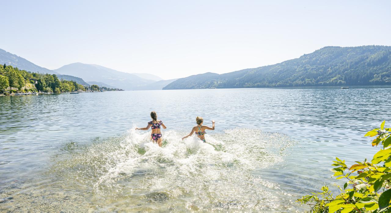 Baden_Familie_Millst&auml;tter See_Sommer &copy;Franz Gerdl_MBN Tourismus