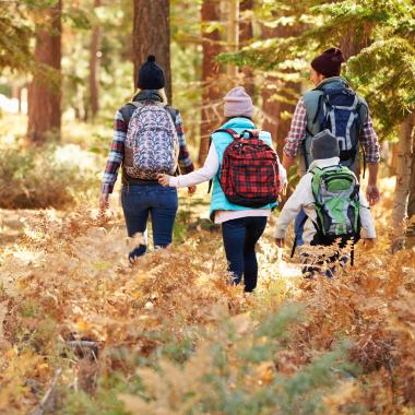 Herbstwanderung mit der ganzen Familie