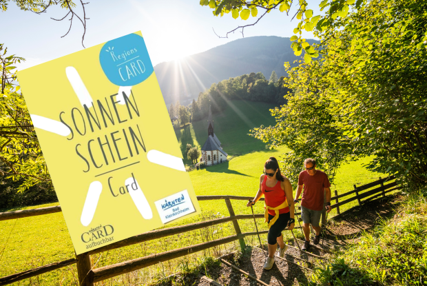 Sonnenschein Card - gef&uuml;hrte Wanderungen