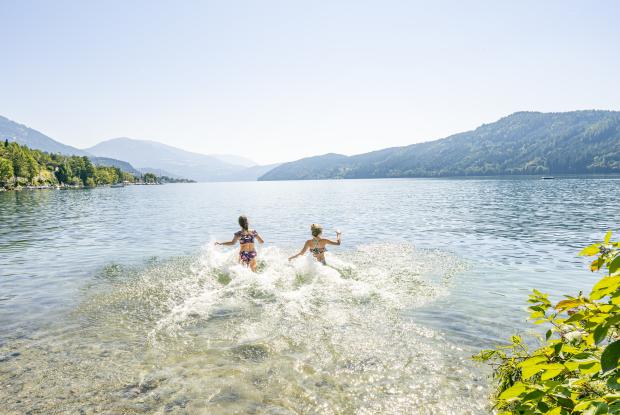 Baden_Familie_Millst&auml;tter See_Sommer &copy;Franz Gerdl_MBN Tourismus