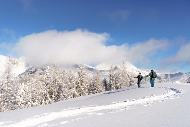 Abseits der Piste_Schneeschuhwandern_Bad Kleinkirchheim_Winter © Mathias Prägant_MBN Tourismus(26)