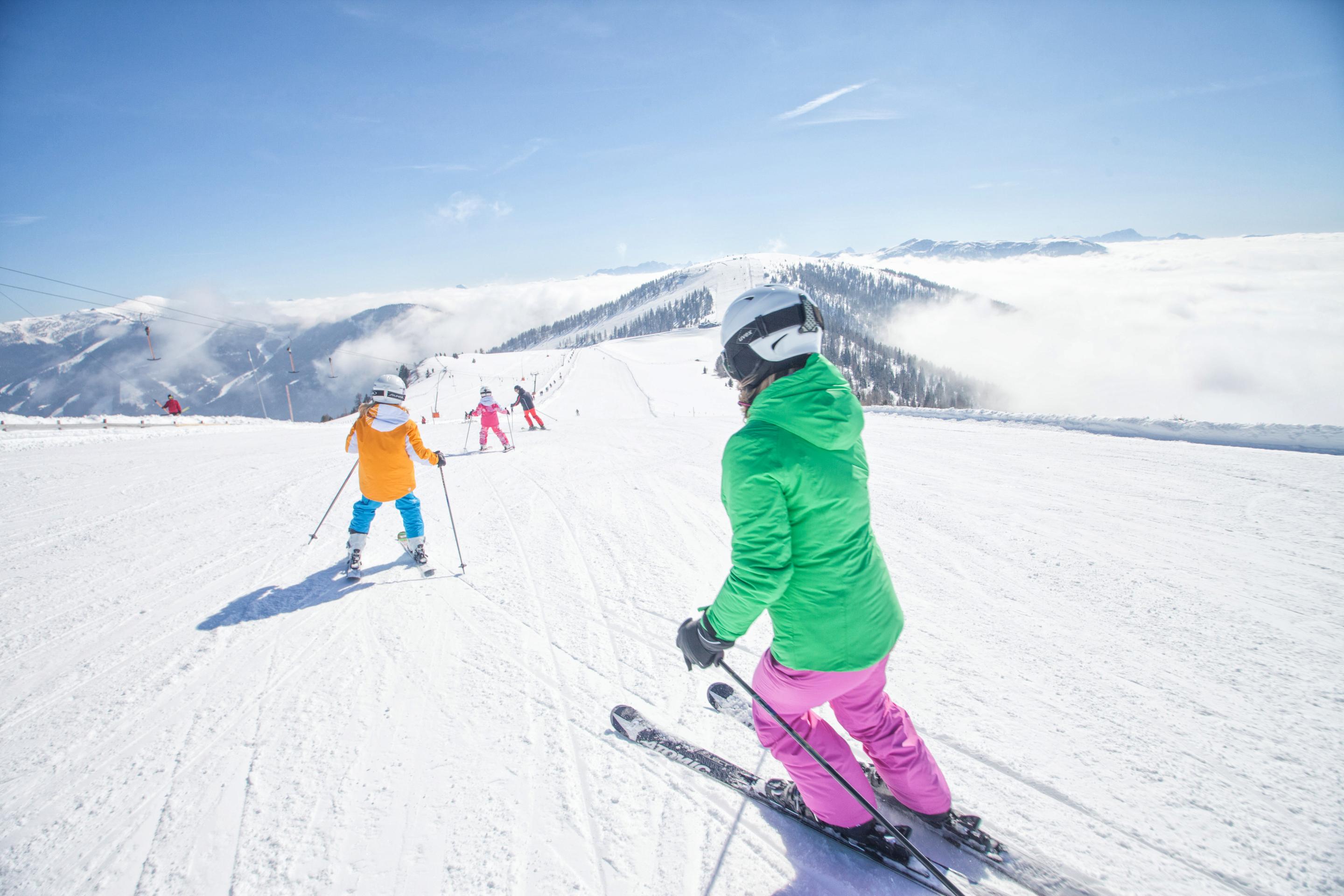 Skifahren_Familie_Bad Kleinkirchheim_Winter © Mathias Prägant_MBN Tourismus